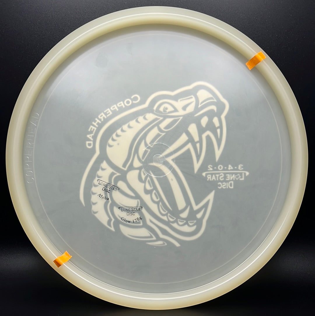 Alpha Glow Copperhead - Artist Series Lone Star Discs