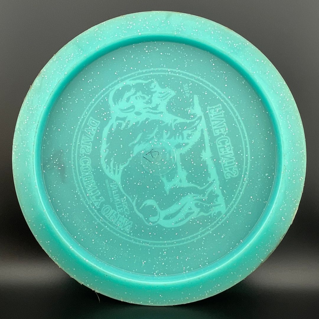 Metal Flake Glow C-Blend Scepter - Tournament Stamp *Gibson Stash Used* Infinite Discs