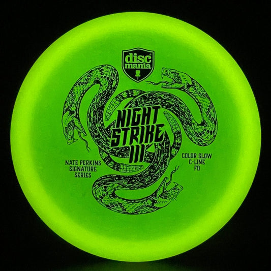 Color Glow C-line FD - Night Strike 3 - Innova Made *Warehouse Stash* Discmania