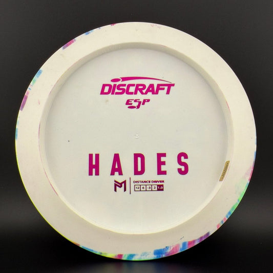 White ESP Hades - Greazy Dyed - Bottom Stamp Discraft