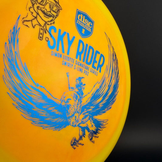 Swirly S-Line PD2 - Sky Rider - Simon Lizotte *Colten Stash Used* Discmania
