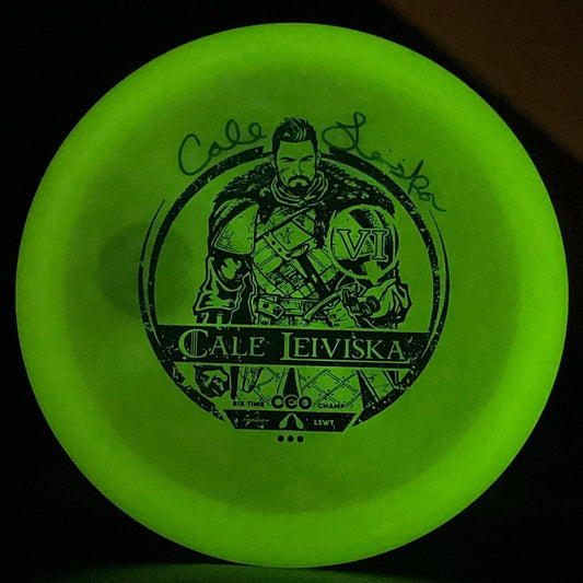 H4 400 Glow *Les White Stash* - 2018 Cale Leiviska 6X CCO Champ - Signed! Prodigy