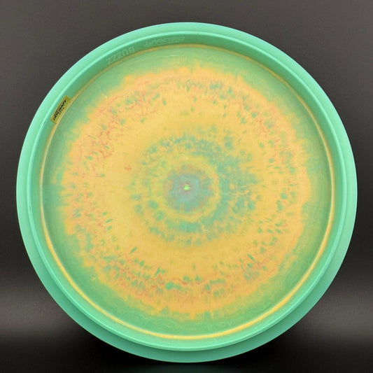 Swirly ESP Buzzz First Run - Paul McBeth 4x Claws - Teal Peach Discraft