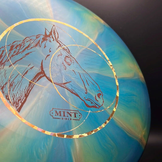 Sublime Swirl Mustang - "UV X-Ray" by ZAM - UV Reactive Foil MINT Discs