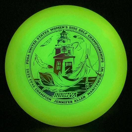 Champion Color Glow Teebird - Jen Allen 2025 USWDGC Champion Innova