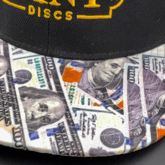 Flat Bill Snapback Hat - Fancy Print - Mint Discs MINT Discs