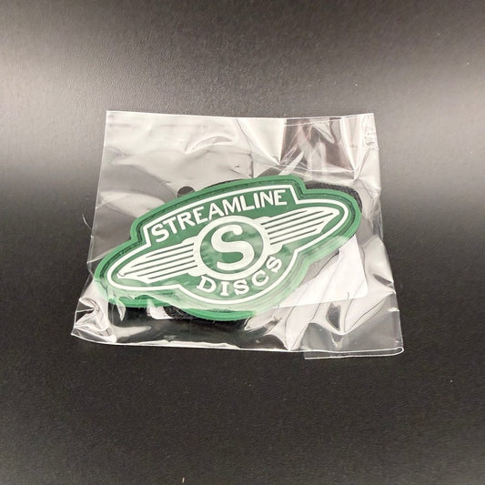 Streamline Wings PVC Patch Hook N Loop Backside Streamline