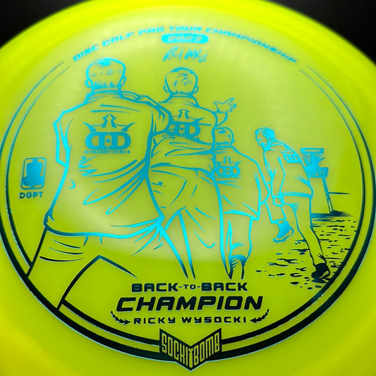 Hybrid Raider - Ricky Wysocki 2x DGPT Tour Champion Commemorative Stamp Dropping November 9th Dynamic Discs