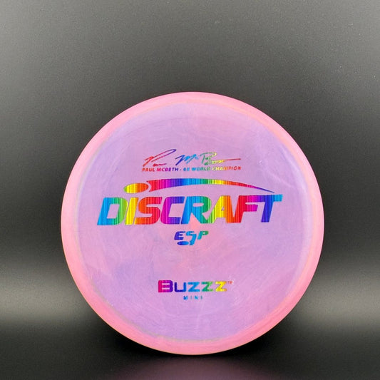 Mini ESP Buzzz - Paul McBeth 6" Mini Disc Discraft