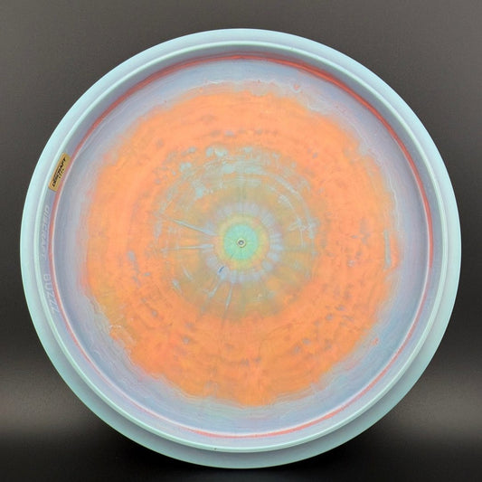 Swirly ESP Buzzz First Run - Paul McBeth 4x Claws - Blue Salmon Discraft