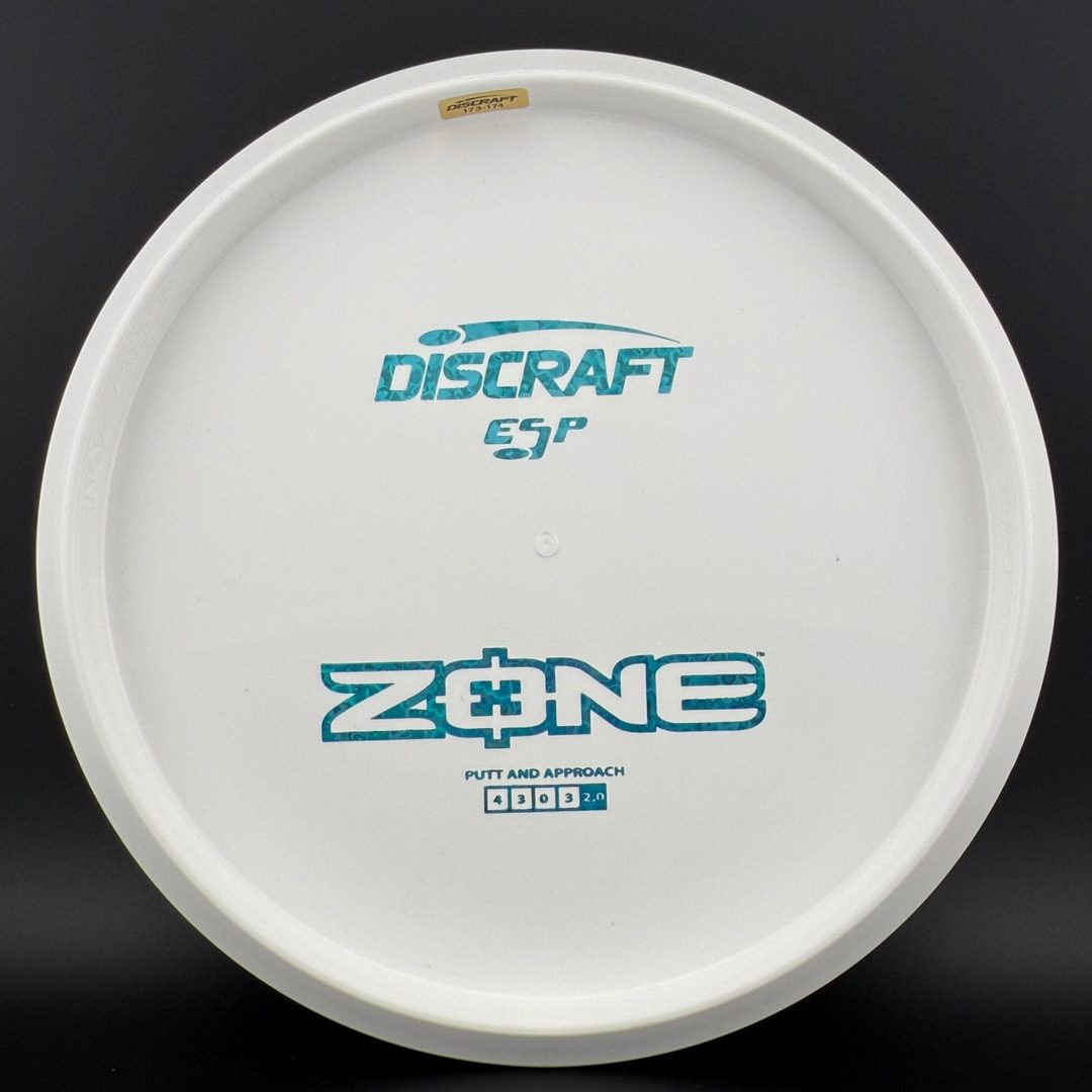 White ESP Zone - Bottom Stamp Dyer's Delight Discraft