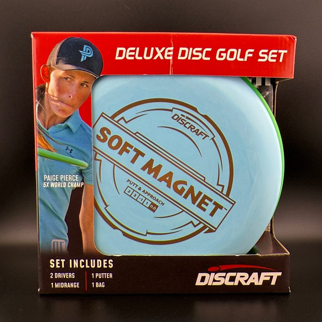 Deluxe Disc Golf Set - 4 Discs & Bag Discraft