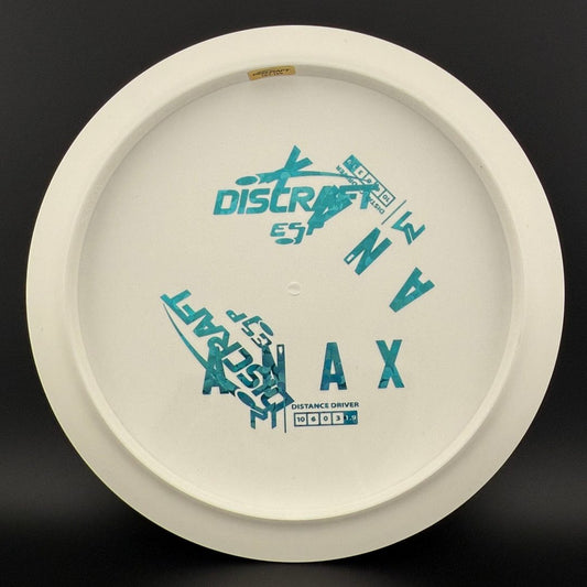 White ESP Anax - Paul McBeth - Bottom Stamp Misprint Discraft