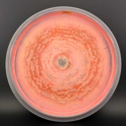 Swirly ESP Buzzz First Run - Paul McBeth 4x Claws - Salmon Gray Discraft