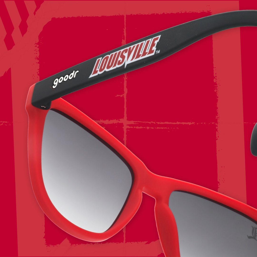 "L's Up" OG Louisville Collegiate Polarized Sunglasses Goodr