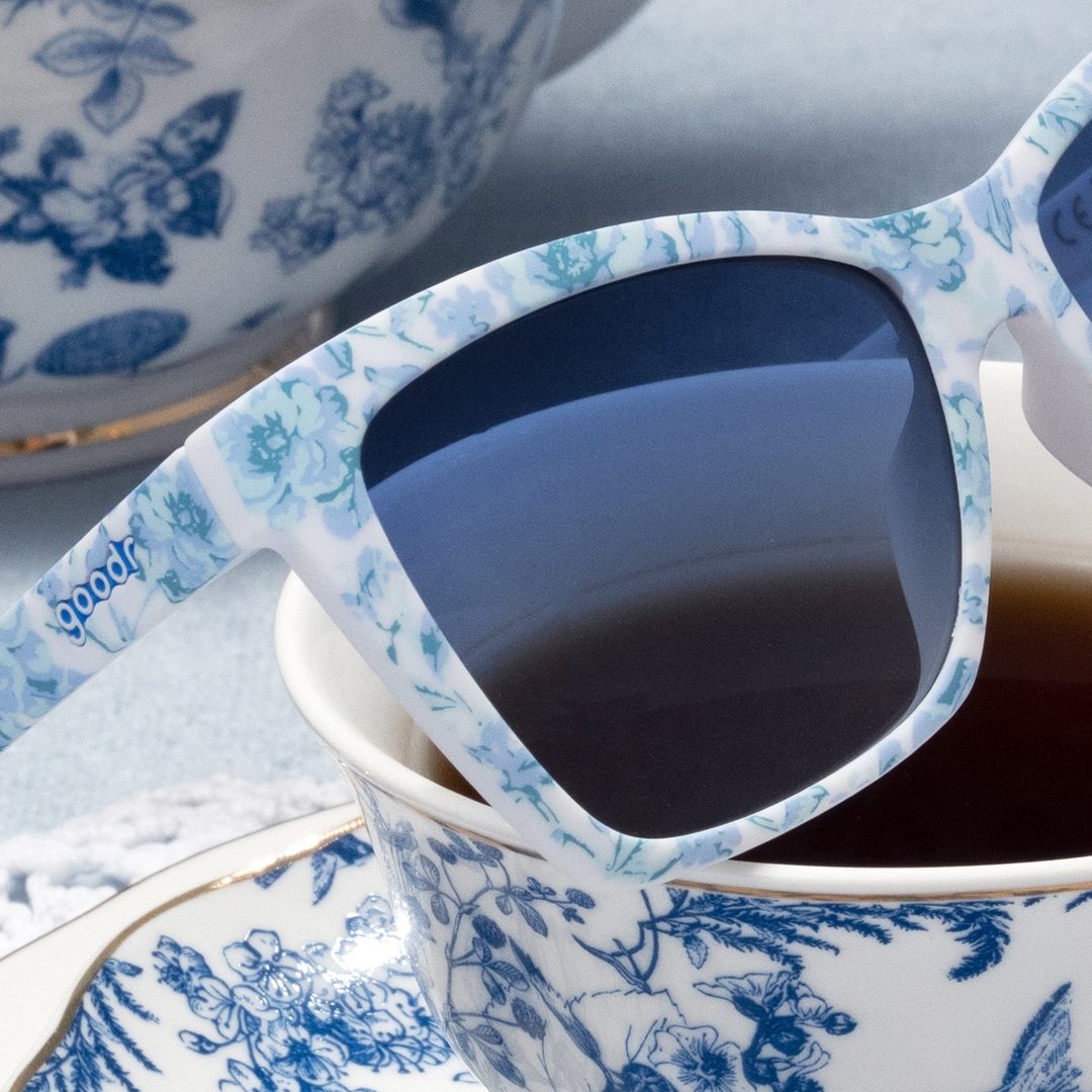 "Partial To Porcelain" Polarized Pop G Sunglasses Goodr