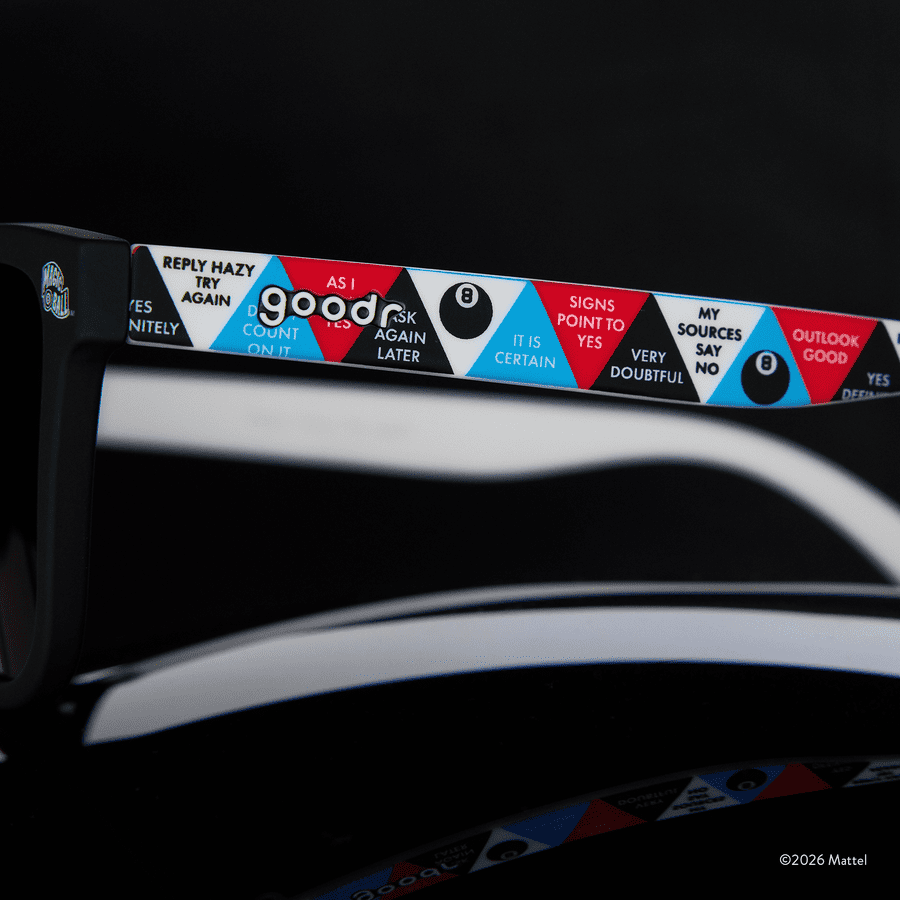 "Reply Hazy, Try Again” OG Polarized Sunglasses Goodr