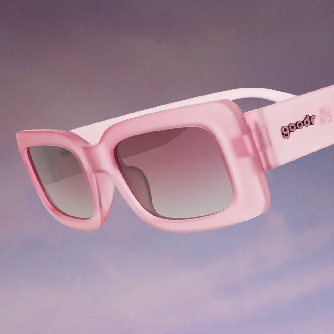 "Seedy Strawberry Lemonade Stand" Luxe G Polarized Sunglasses Goodr