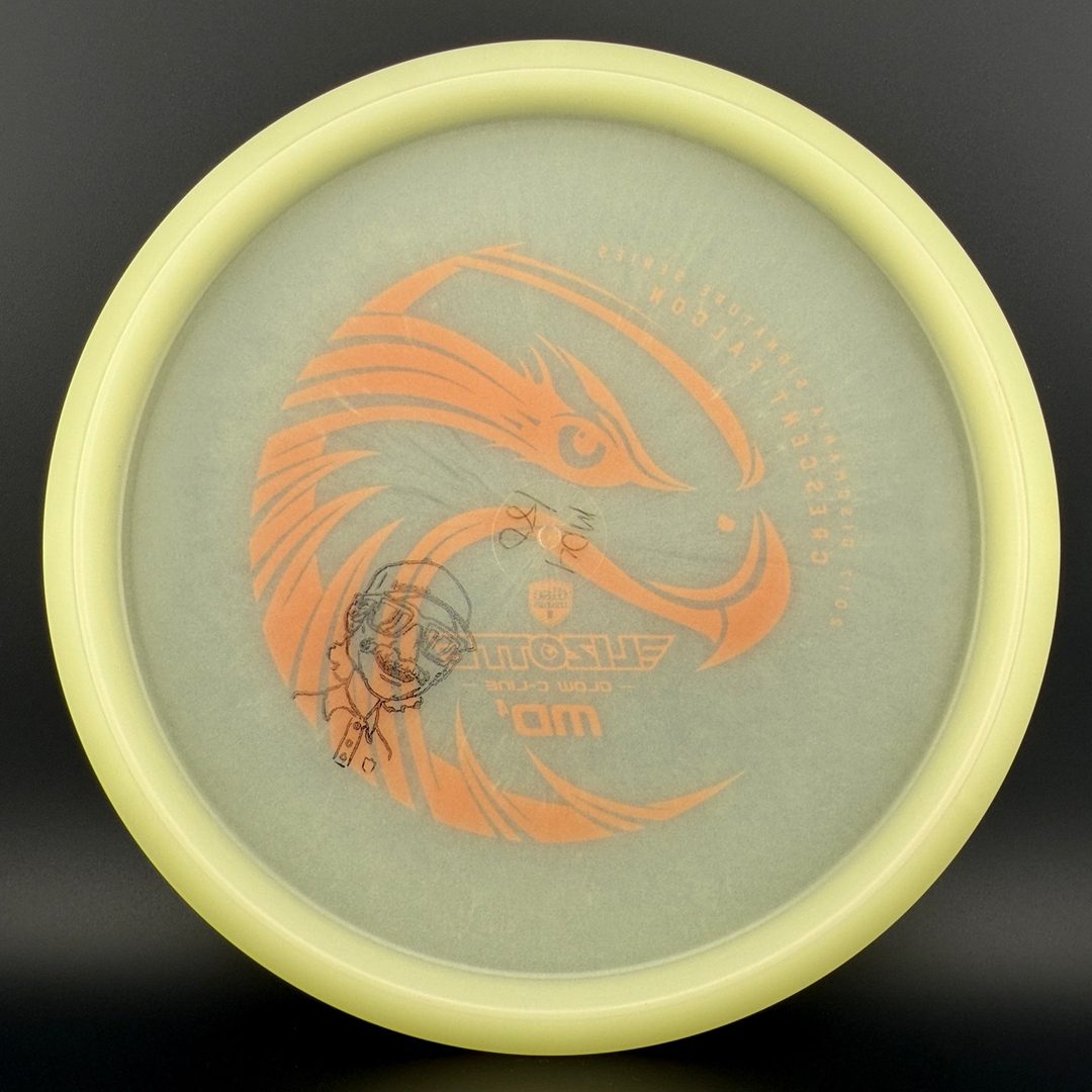 Glow C-Line MD4 Penned - Crescent Falcon *Colten Stash* Discmania