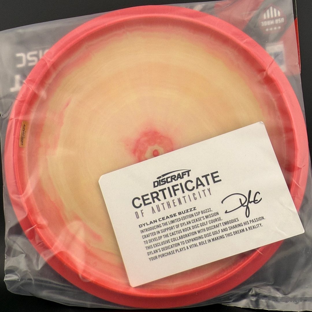 Swirl ESP Buzzz - Autographed 2024 Dylan Cease Discraft