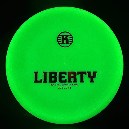 K1 Color Glow Berg X - "Liberty" USDGC 2023 Kastaplast