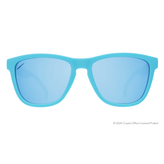 "Blue Lagoon" Limited Crayola OG Polarized Sunglasses Goodr