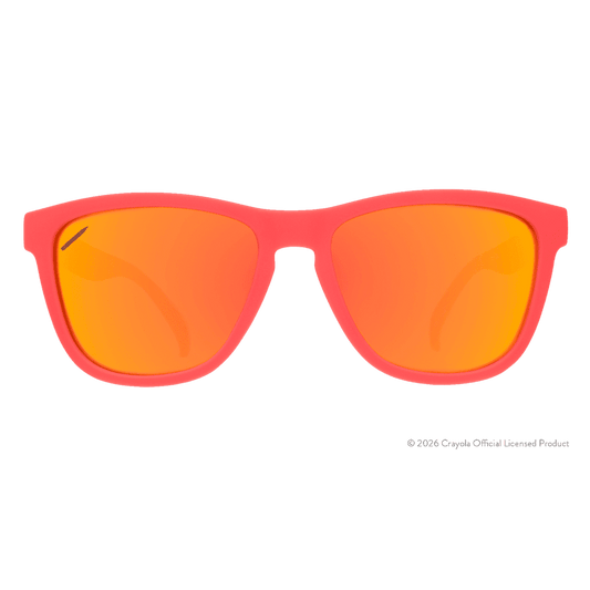 "Coral Reef" Limited Crayola OG Polarized Sunglasses Goodr