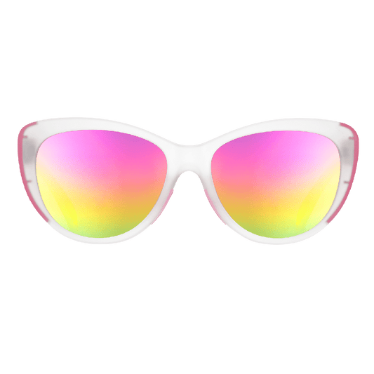 "Rainbow Runway Ready" Glam G Polarized Sunglasses Goodr
