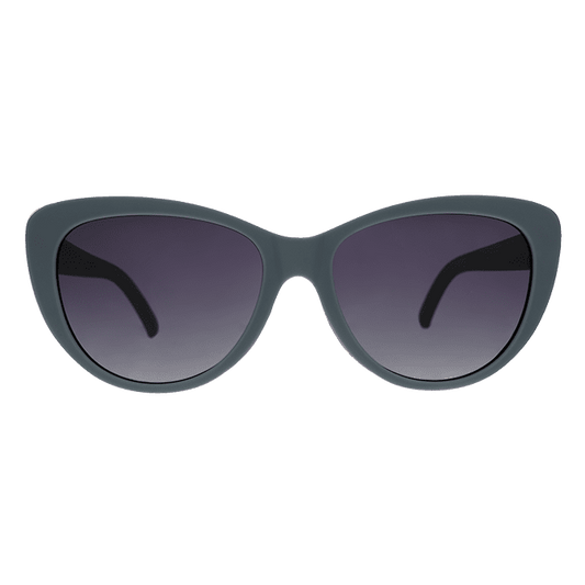 "Not Gray, Diet Black" Glam G Polarized Sunglasses Goodr