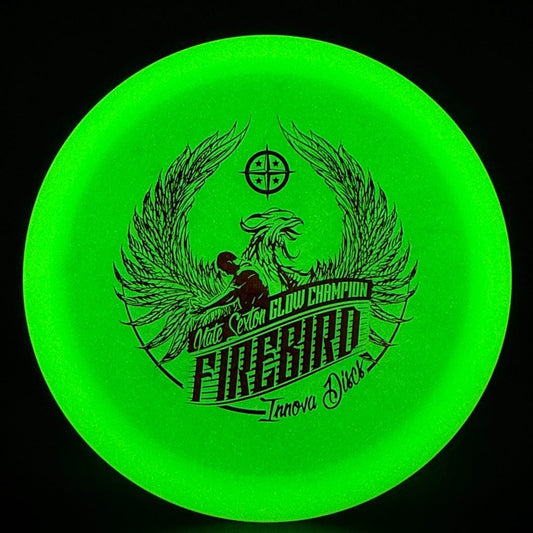 2016 Glow Champion Firebird Penned - Red Pixel - Nate Sexton Tour Series Innova