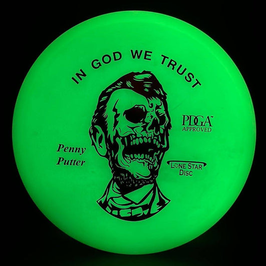 Glow Penny Putter - Halloween 2023 Lone Star Discs