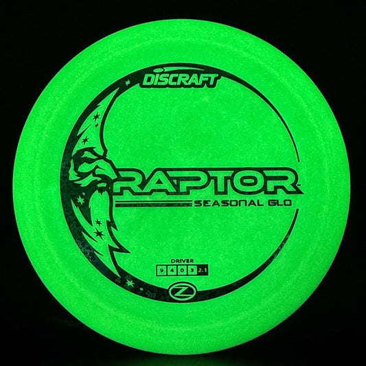 Glo Z Raptor - Seasonal Glo Discraft