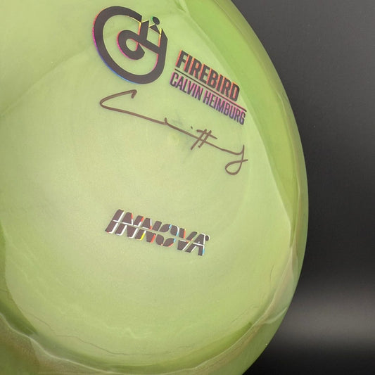 Pearl Champion Firebird - Calvin Heimburg Autographed - 3 Foil Innova