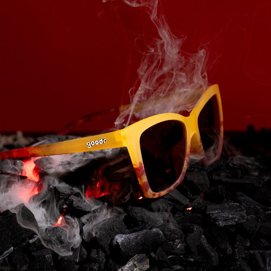 "We Flame To Please" Polarized Pop G Sunglasses Goodr