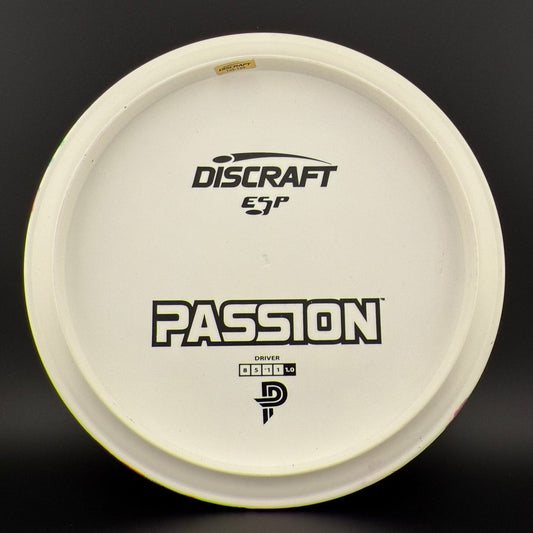 White ESP Passion - Greazy Dyed - Bottom Stamp Discraft