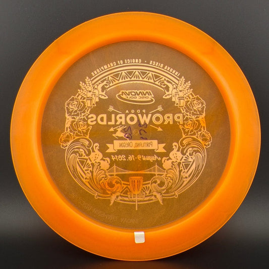 Color Glow Champion Destroyer Penned - 2014 Pro Worlds - Gummy! Innova