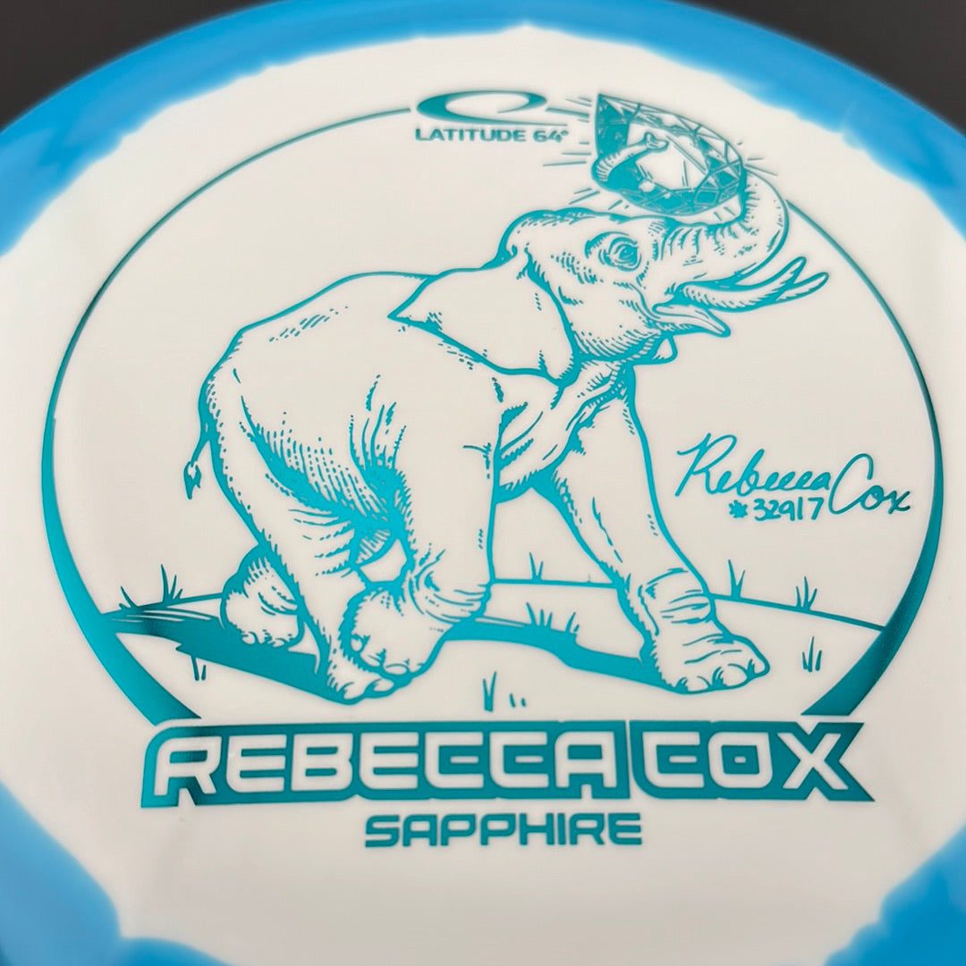 Gold Orbit Sapphire - Rebecca Cox 2024 Tour Series Latitude 64