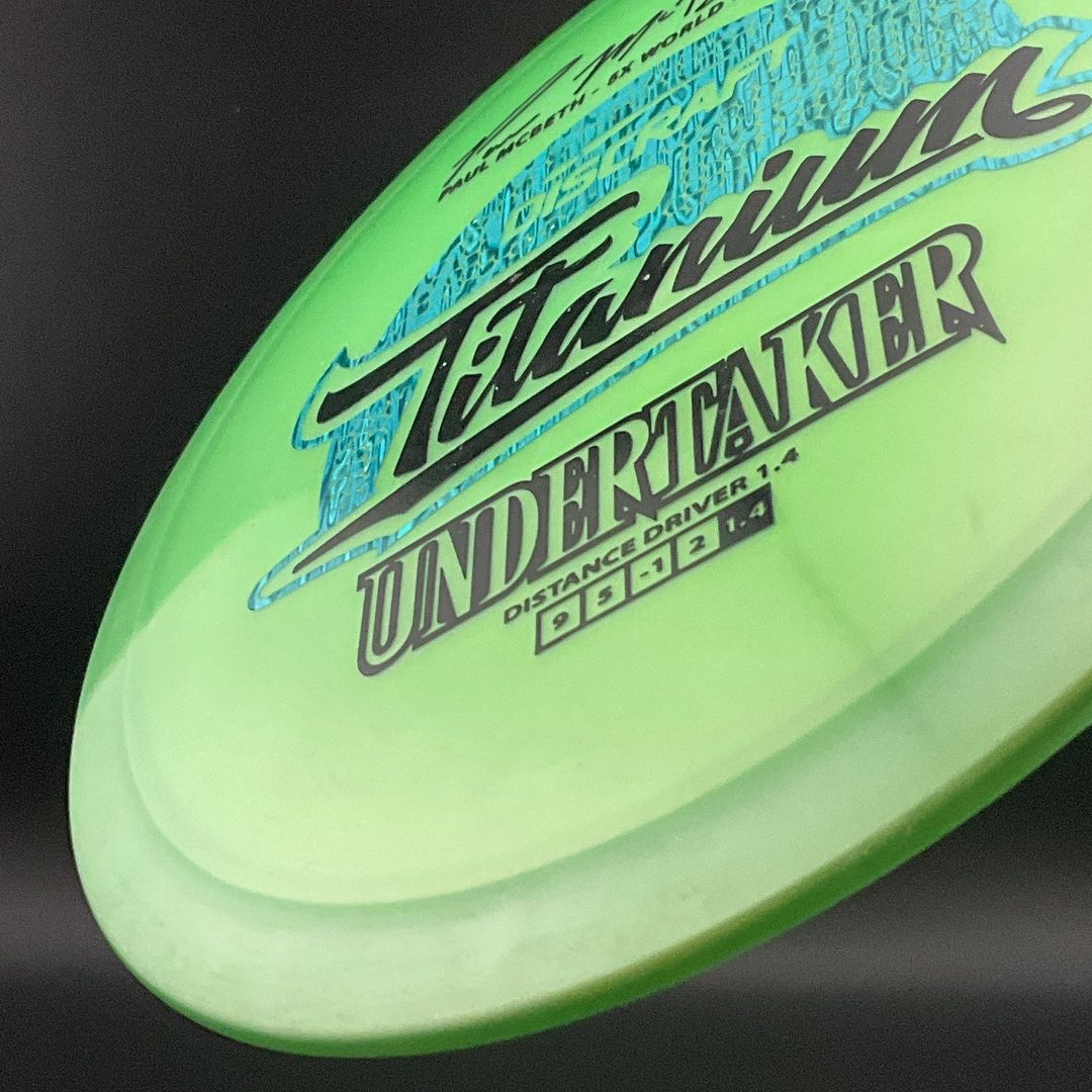 Titanium Undertaker - *Lightly Used* Paul McBeth 5x - 2021 Edition Discraft