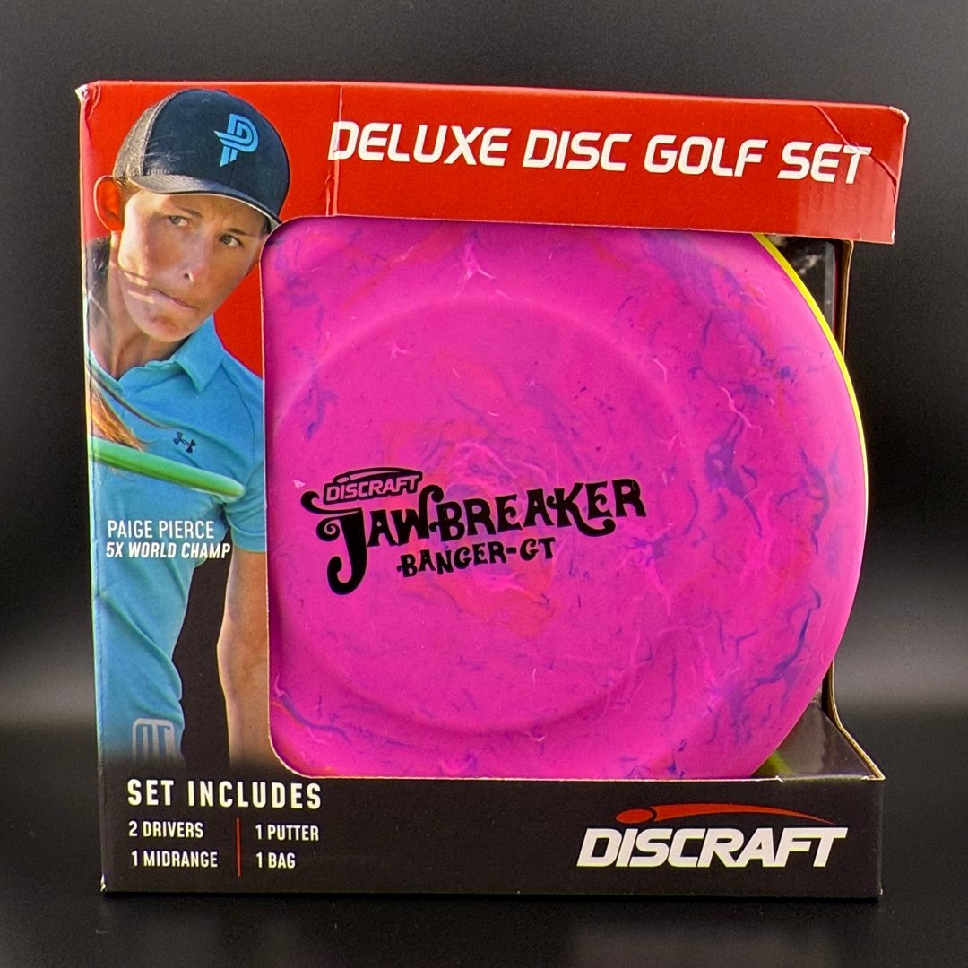 Deluxe Disc Golf Set - 4 Discs & Bag Discraft
