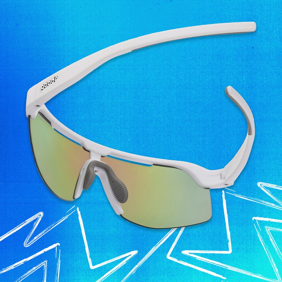 "Aqua Shock Protocol" BOLT G Polarized Sunglasses Goodr