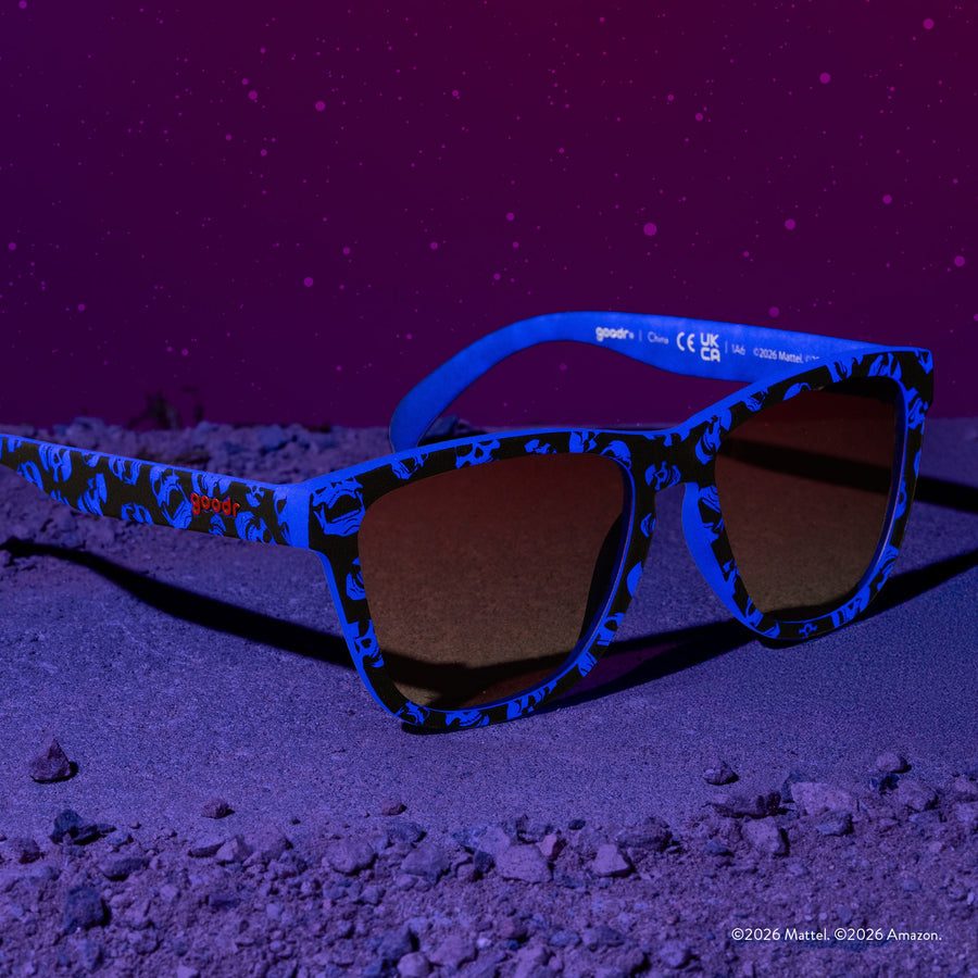 "Mighty Master of the Netherworld" Glow OG Polarized Sunglasses Goodr