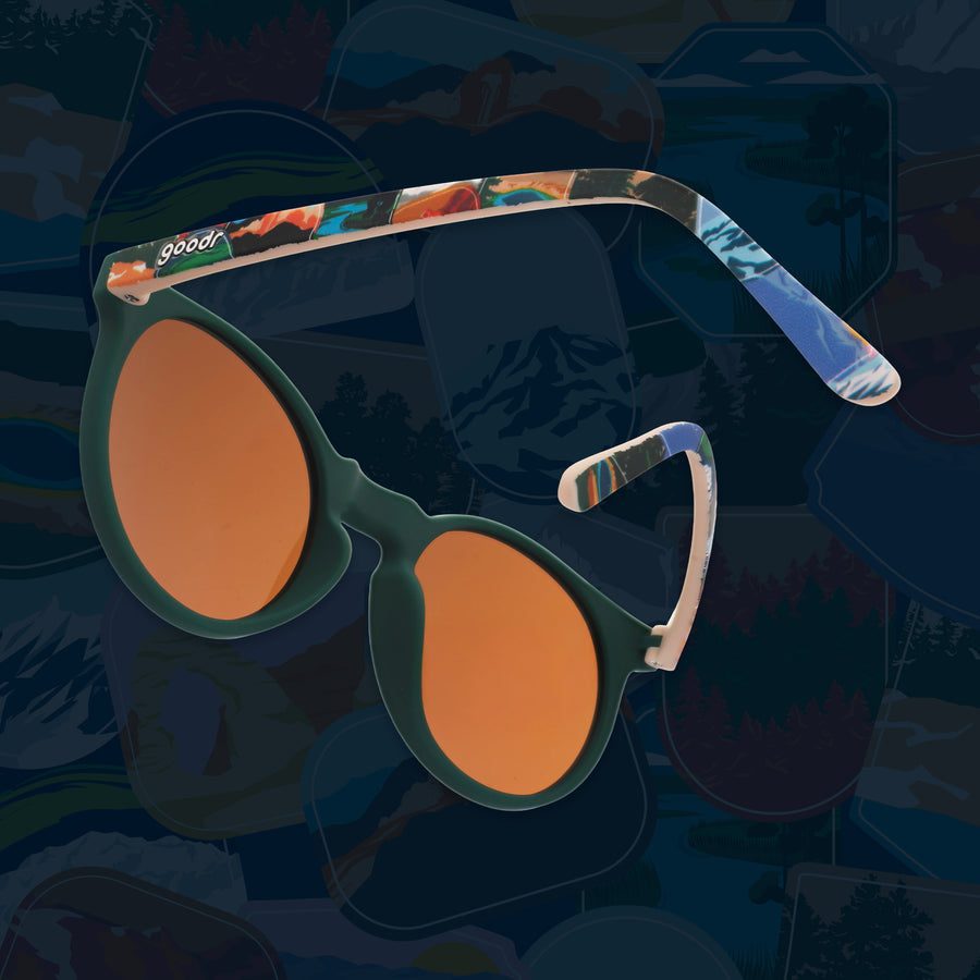 "Scenic Route Trailblazer” Circle G Polarized Sunglasses Goodr