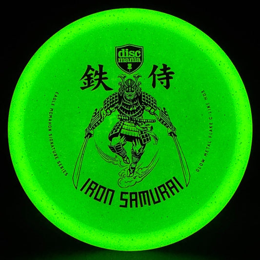 Metal Flake Glow C-Line MD3 - USED 9/10 Iron Samurai 1 - First Run Discmania