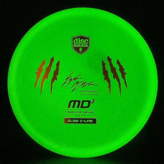 Color Glow C-Line MD3 Penned Eagle Claw *Colten Stash* Discmania