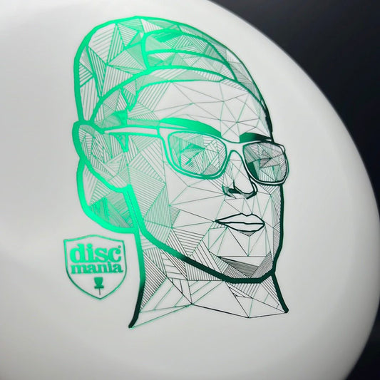 S-Line P2 - White - Geometric Eagle McMahon Discmania