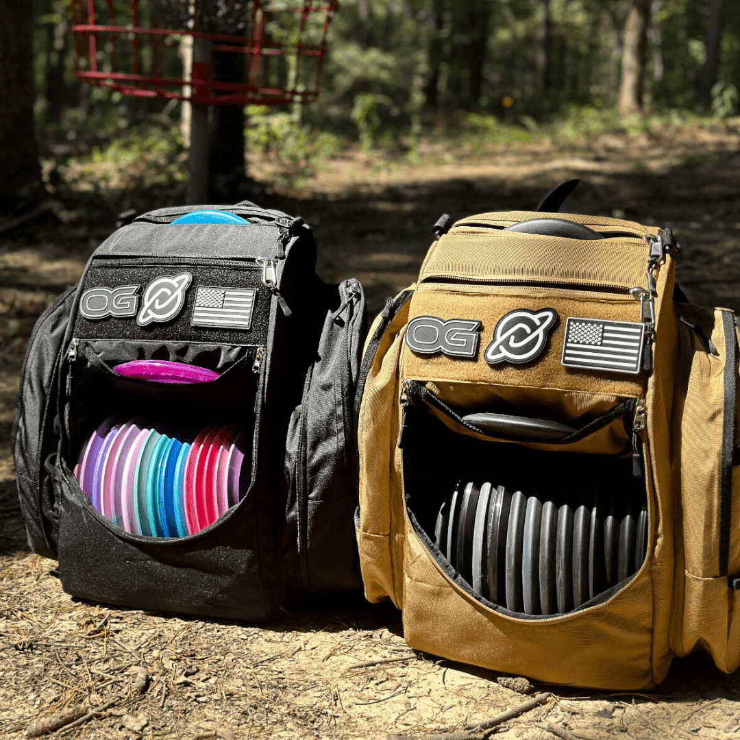 Discology Disc Golf OG V3 Disc Golf Bag - Coyote Tan Discology Disc Golf