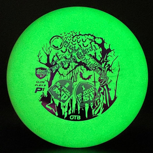 Glow D-Line Flex 3 P1 - 2023 OTB Halloween / Team Stamps *Colten Stash* Discmania