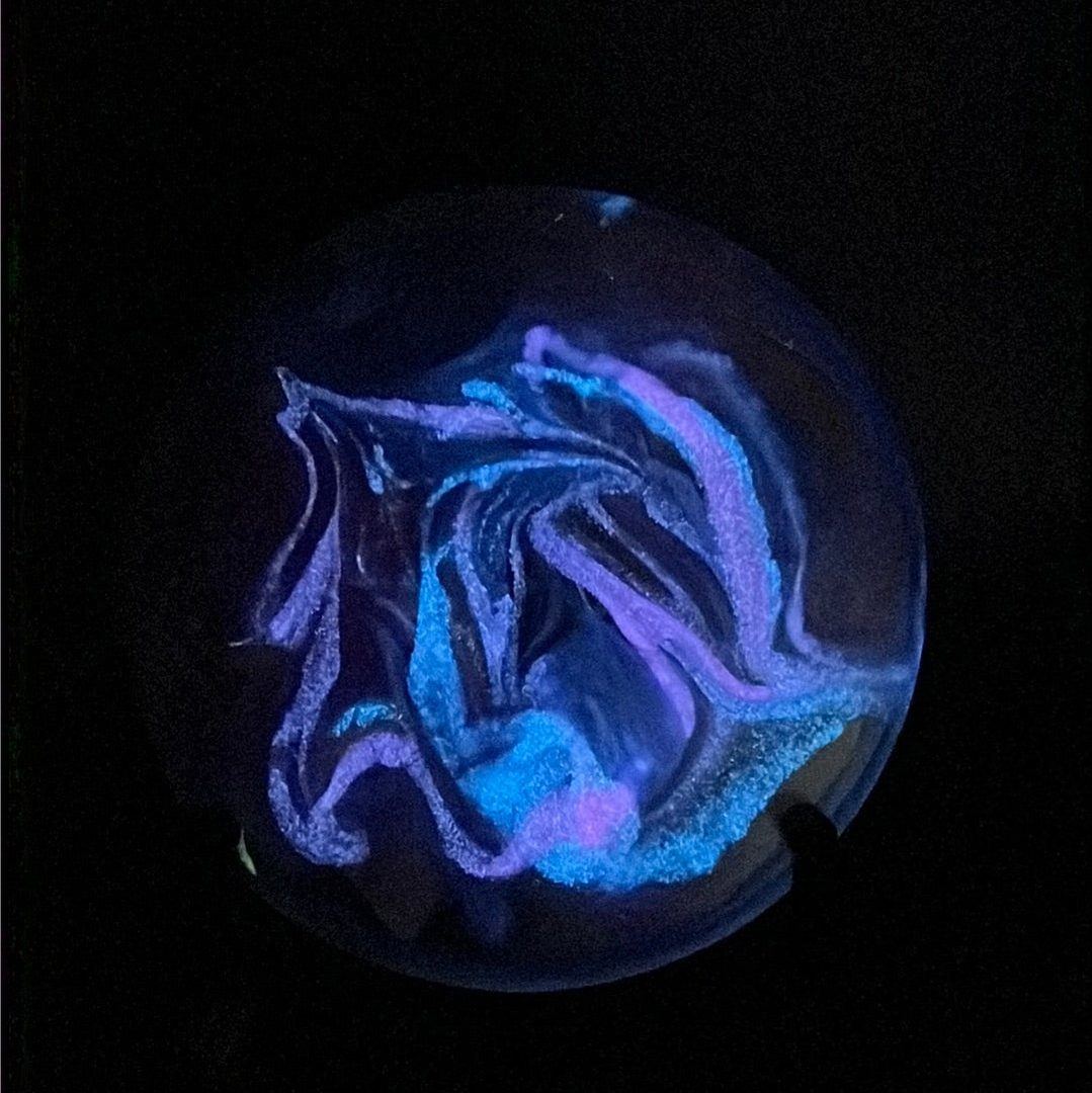 Custom Blue Glow Resin Mini - Exclusive "RAD Plague Doctor" Wiser Hyzer