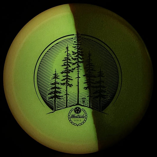 VIP Moonshine Pine - Red Split Dye Westside Discs