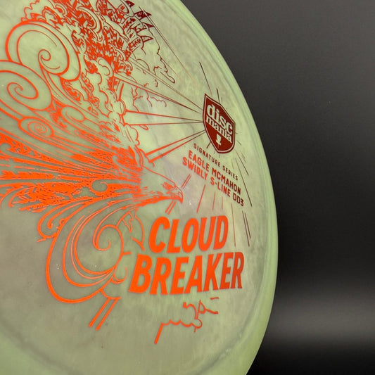 Swirly S-Line DD3 - Cloud Breaker - Red - Eagle McMahon Sig Series Discmania